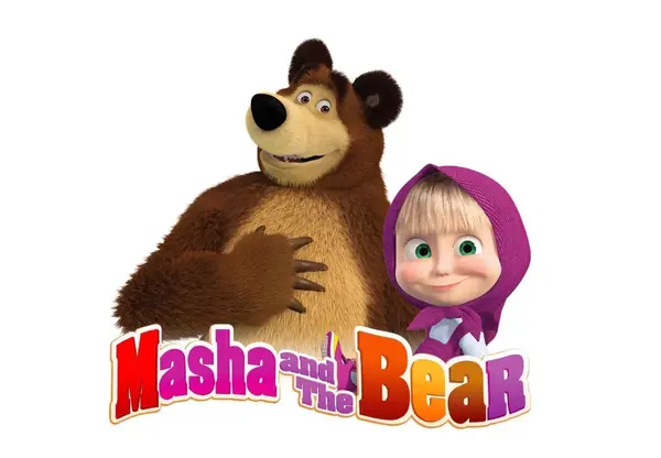 Máša a medvěd (anglicky)