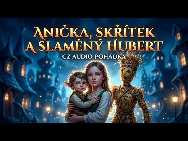 Anička, skřítek a slaměný Hubert (pohádka na dobrou noc)
