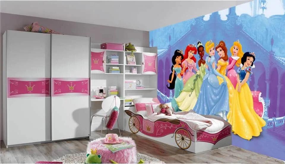 Dětský pokoj pro děvčata - Princezny