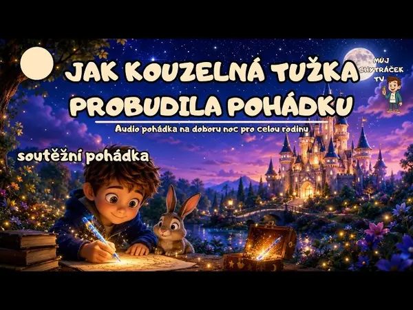Jak kouzelná tužka probudila pohádku (pohádka na dobrou noc)