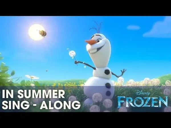 Ledové království - In summer (písnička)