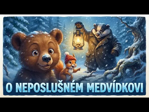 O neposlušném medvídkovi (pohádka na spaní)