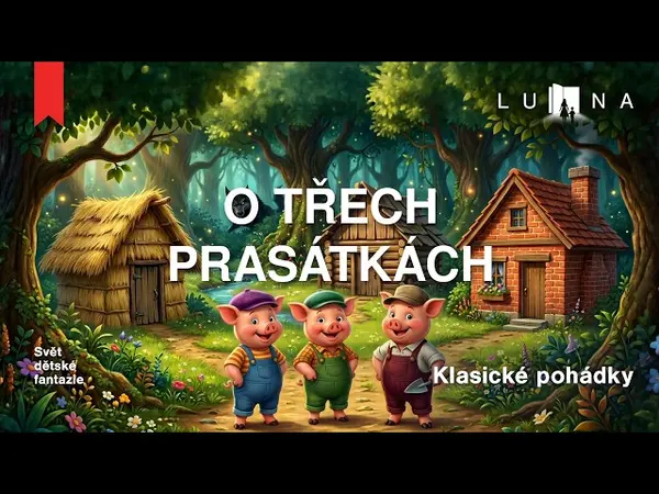 O třech prasátkách (audio pohádka)