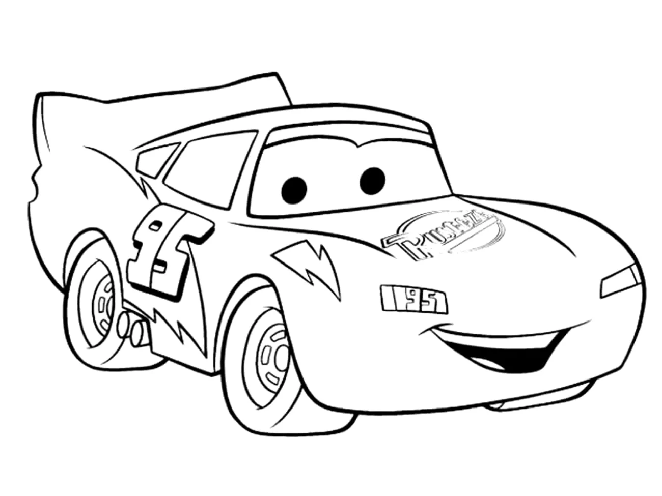 Omalovánka - Auto - 1