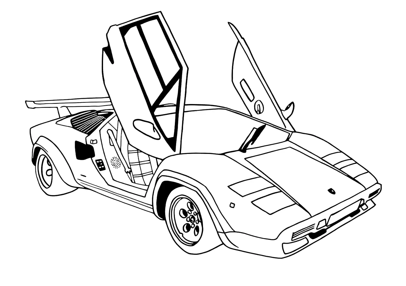 Omalovánka - Auto - 4