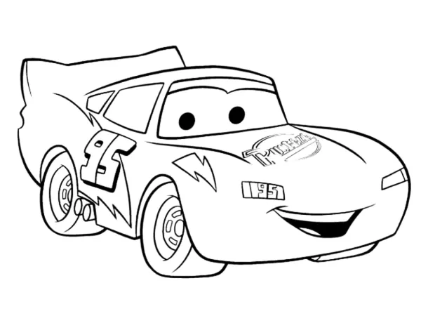 Omalovánka - Auto - 1