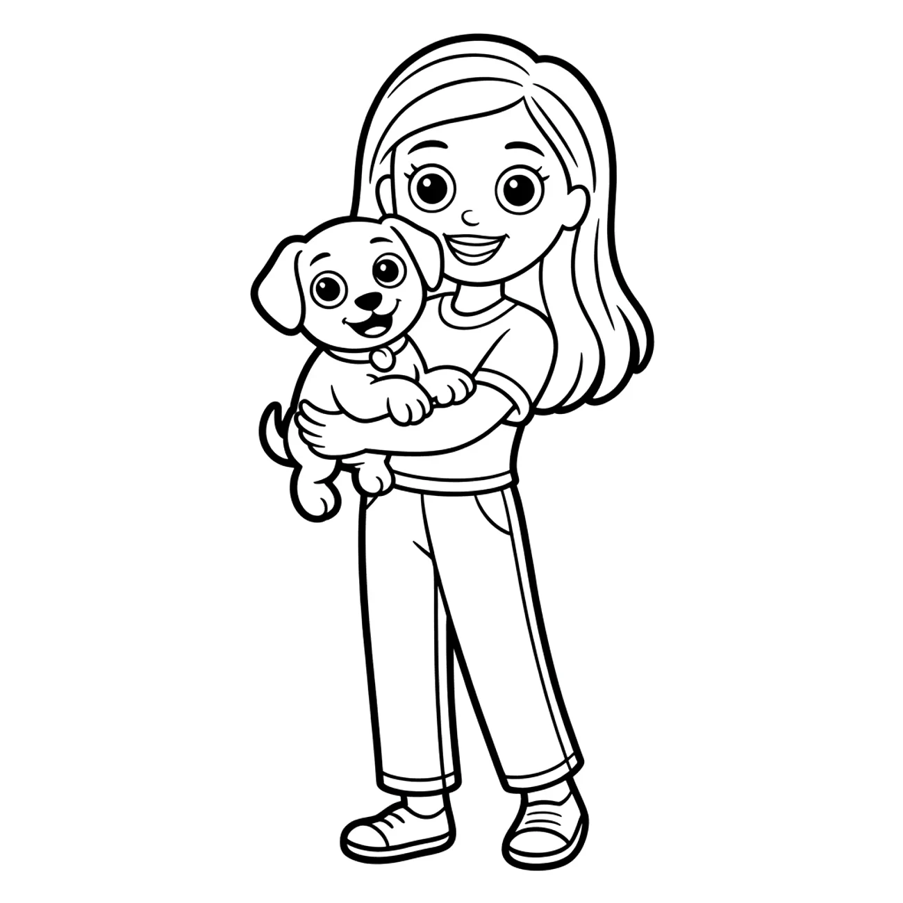 Barbie se svým pejskem
