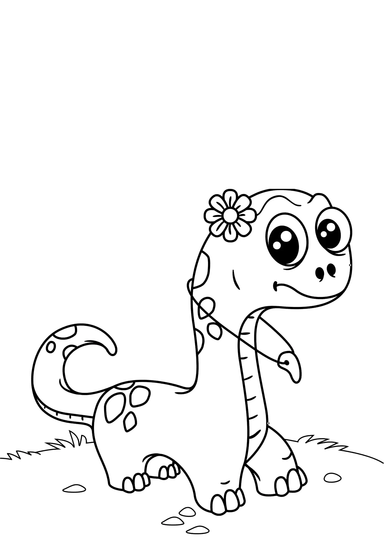 Omalovánka - Dinosaurus - 1