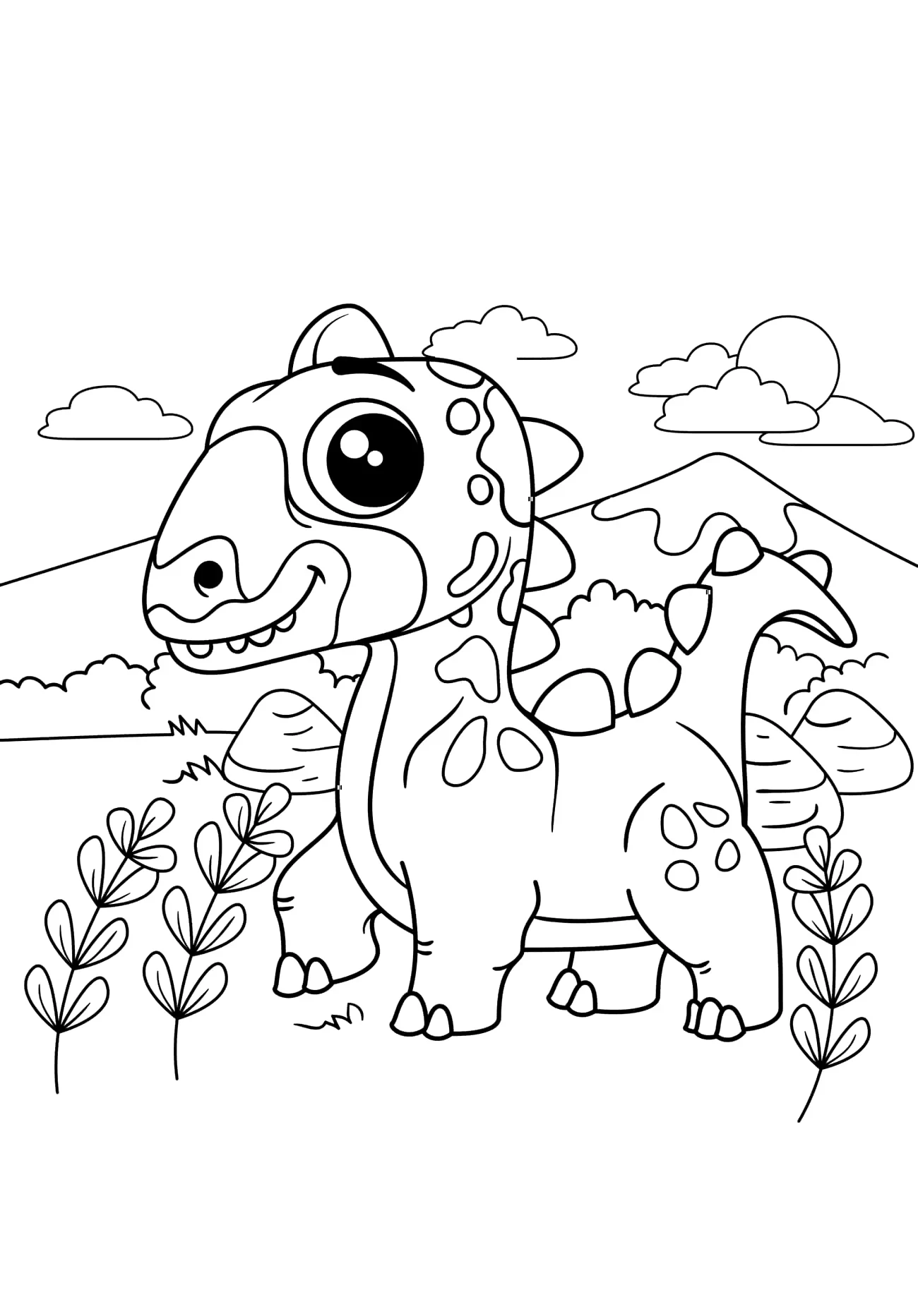 Omalovánka - Dinosaurus - 11