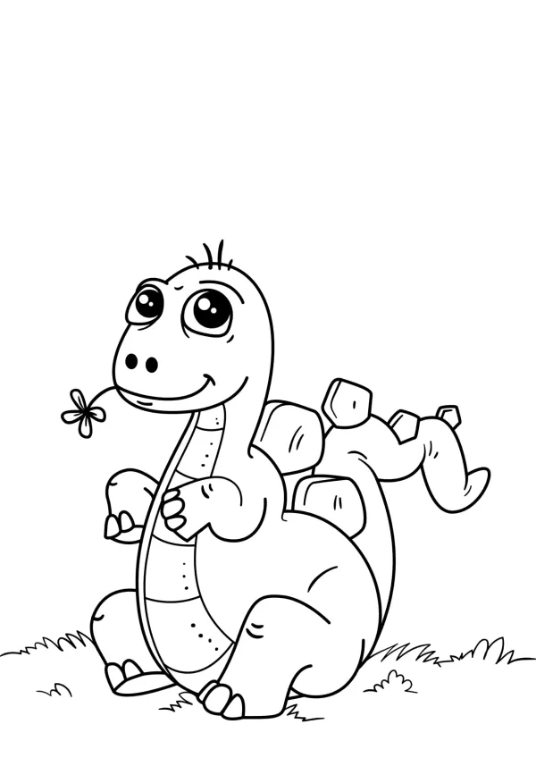 Omalovánka - Dinosaurus - 2