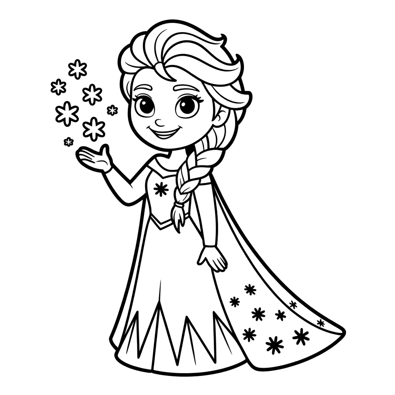 Elsa Frozen - princezna se sněhuláky