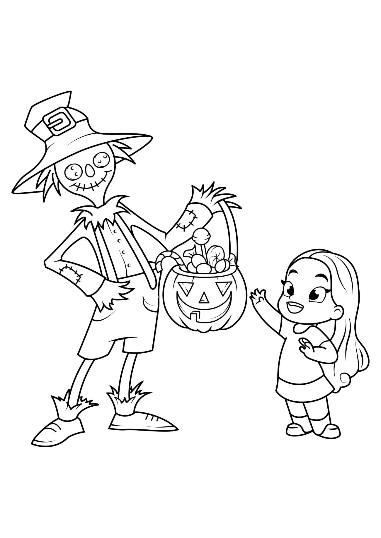 Omalovánka - Halloween - 1