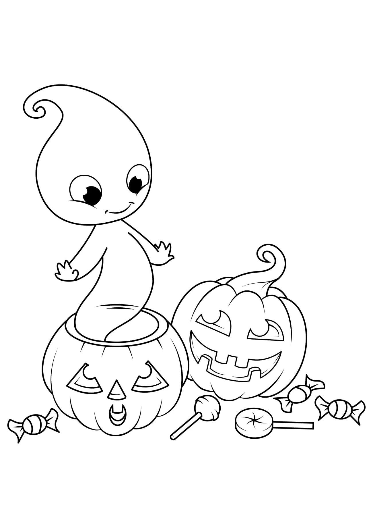 Omalovánka - Halloween - 10