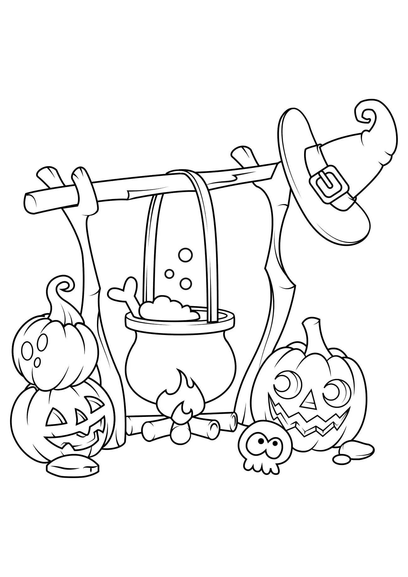Omalovánka - Halloween - 11