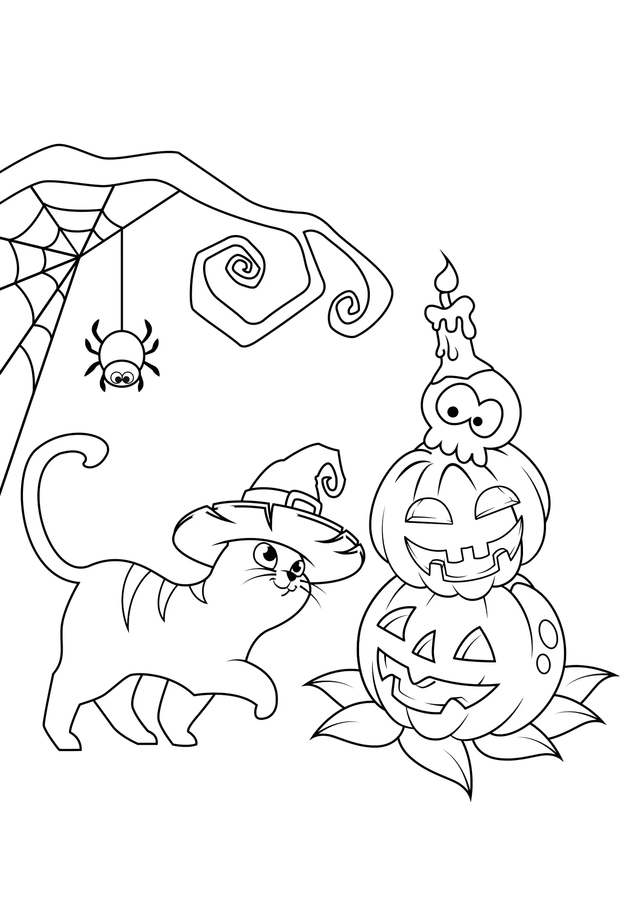 Omalovánka - Halloween - 14