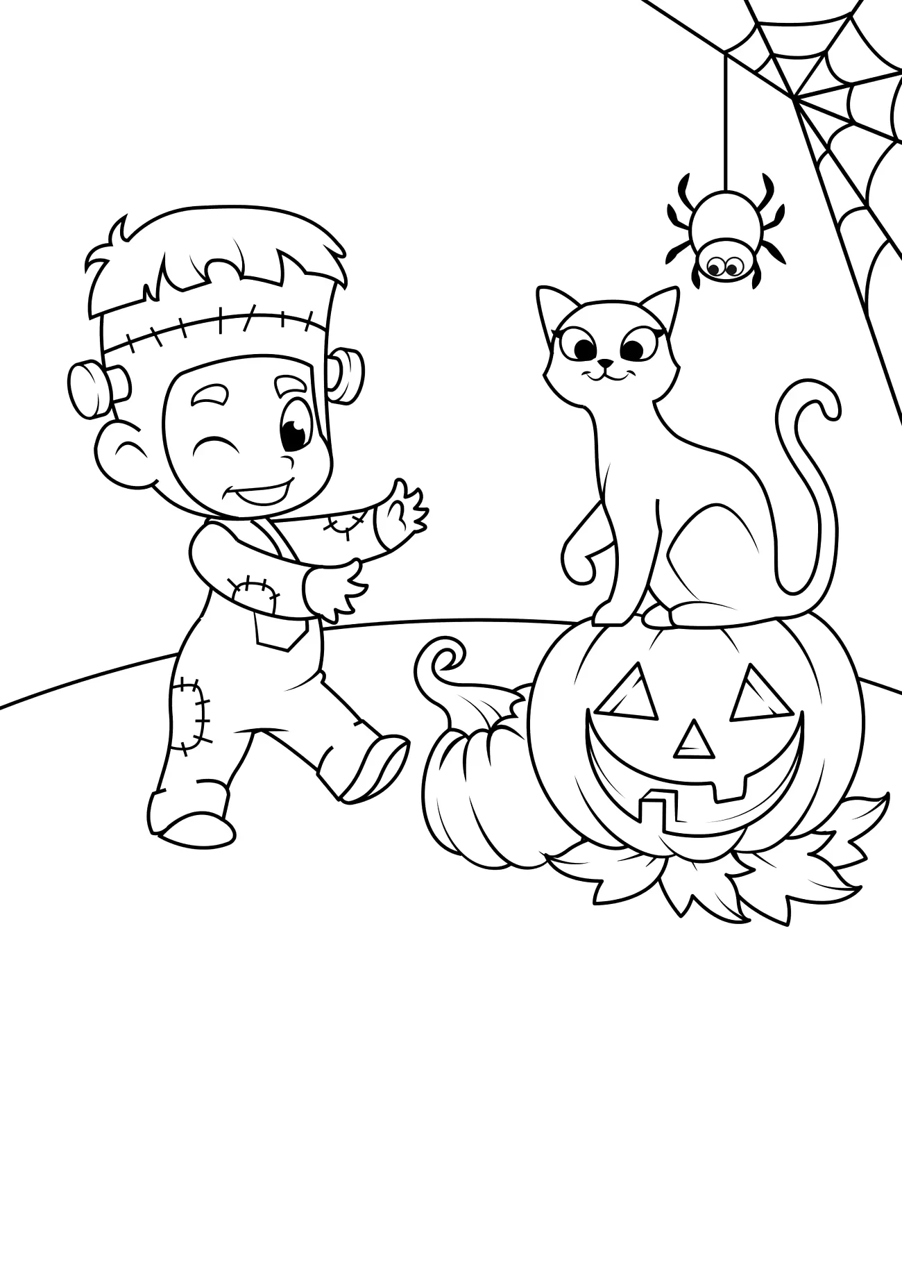 Omalovánka - Halloween - 16