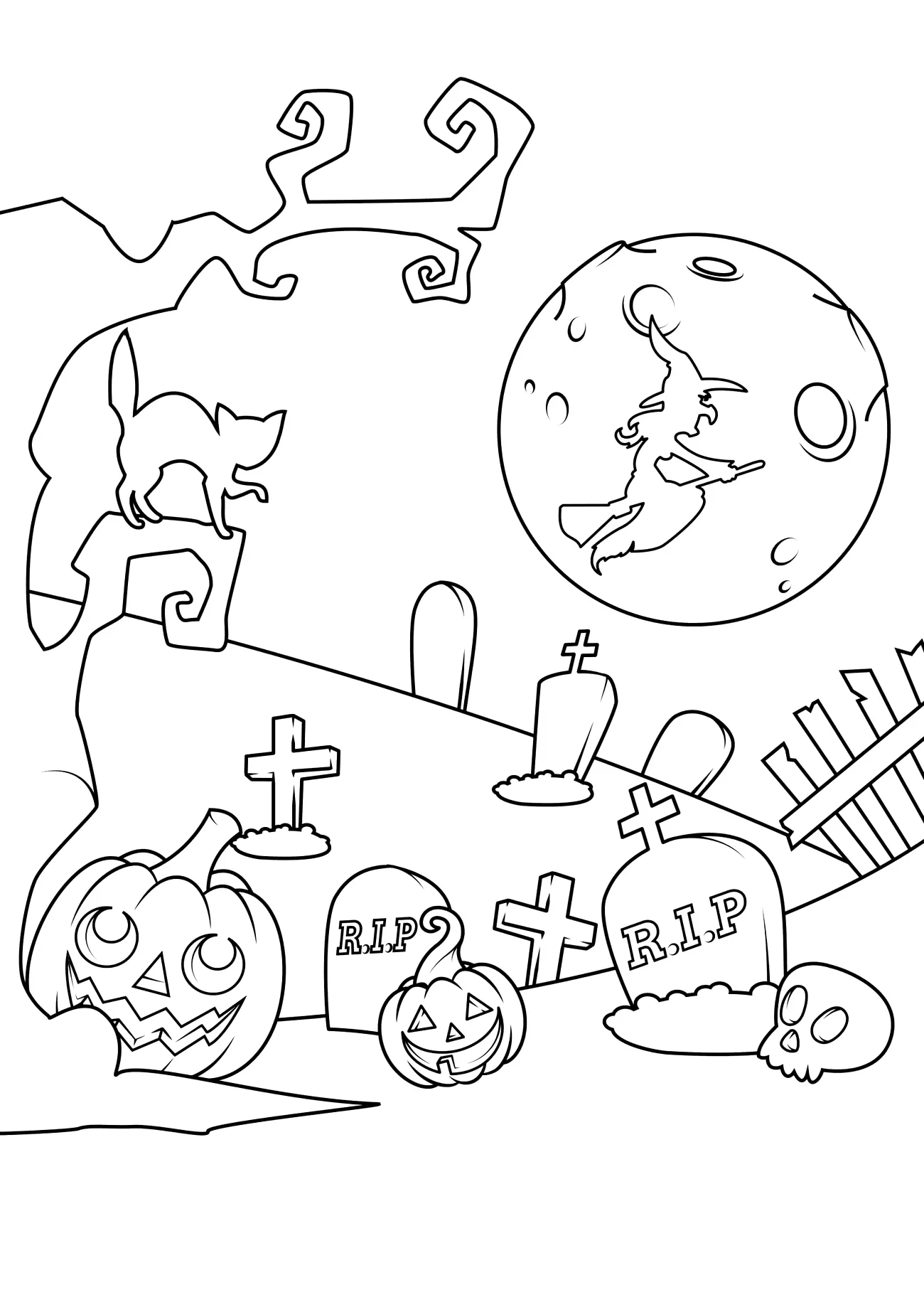 Omalovánka - Halloween - 19