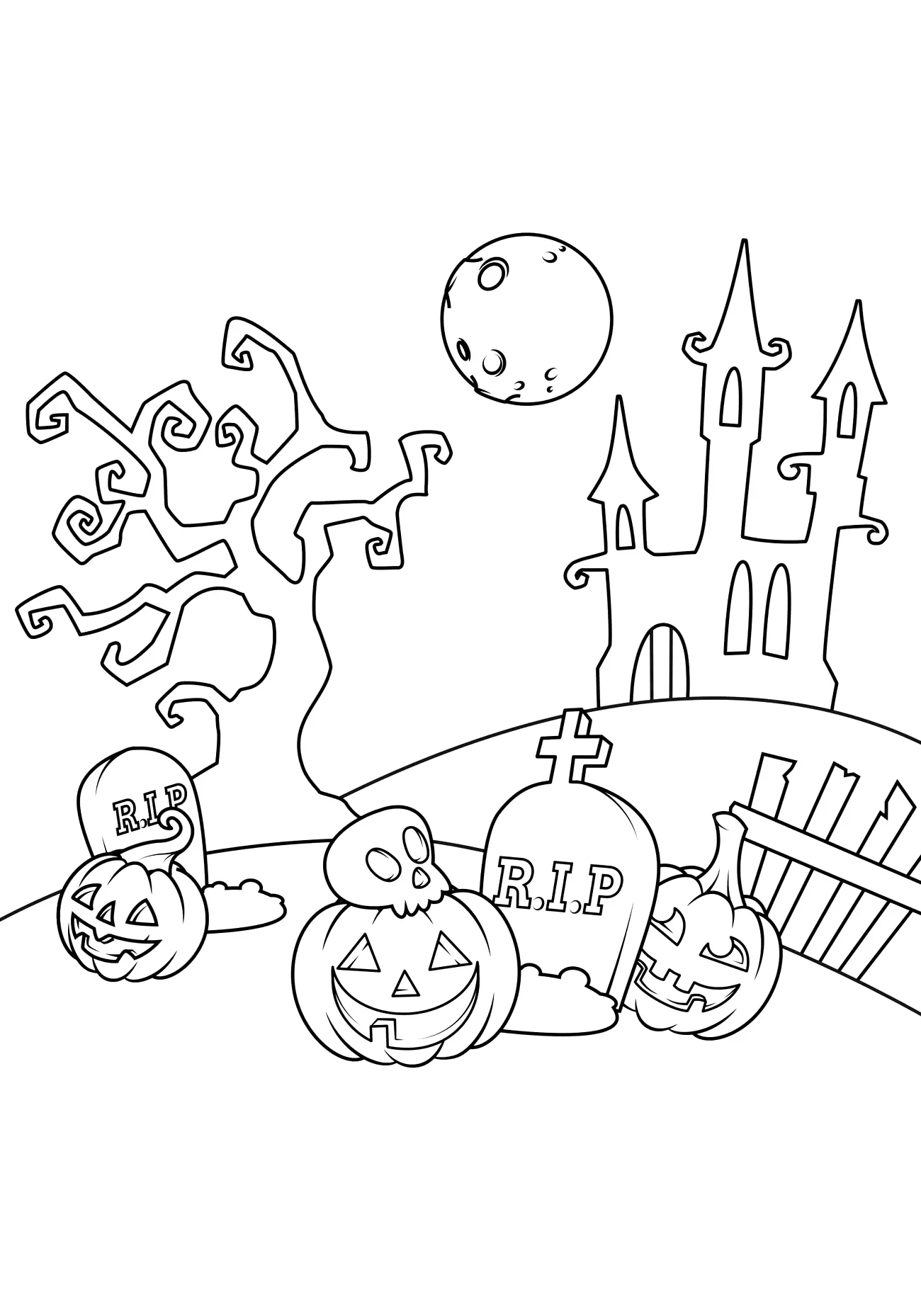 Omalovánka - Halloween - 20