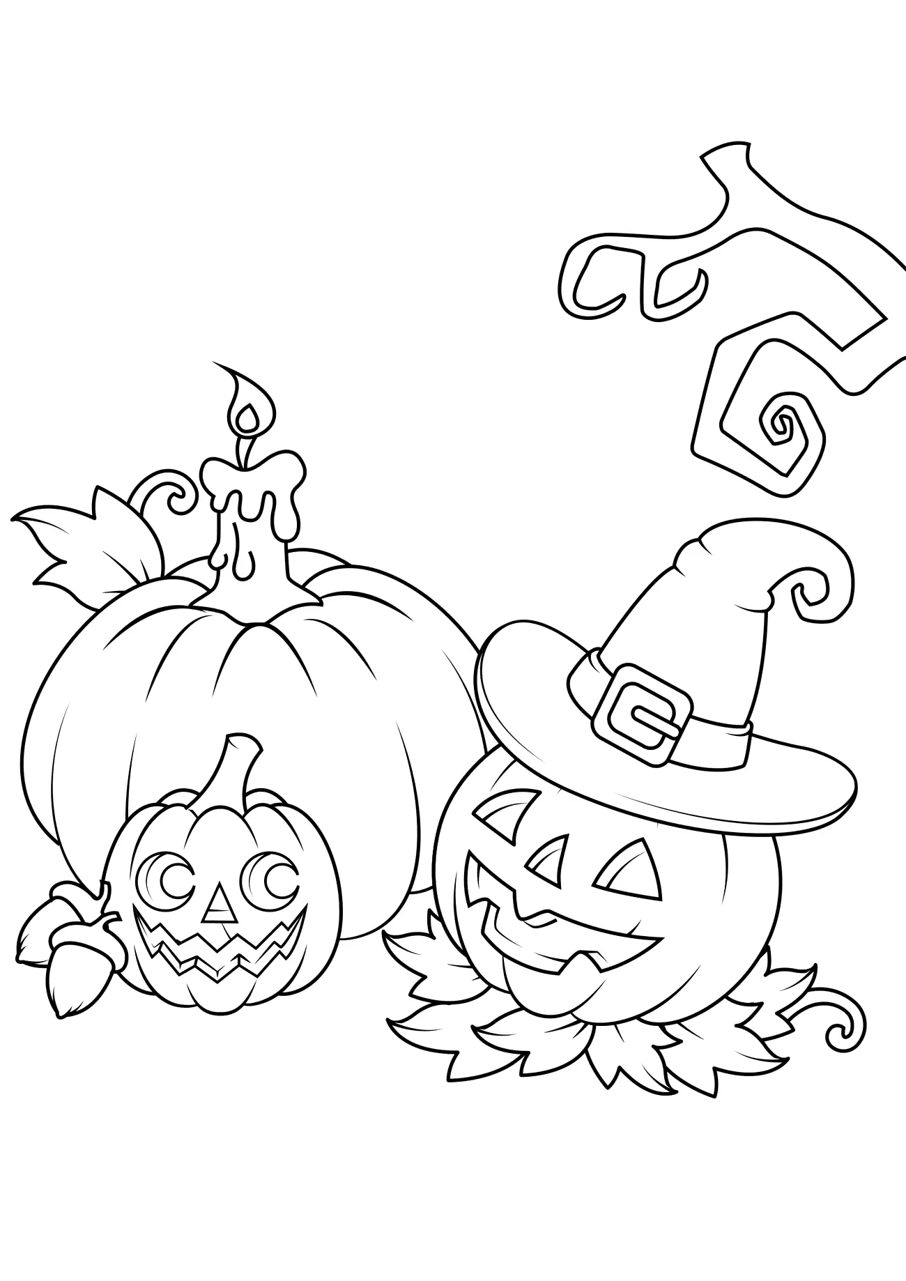 Omalovánka - Halloween - 9