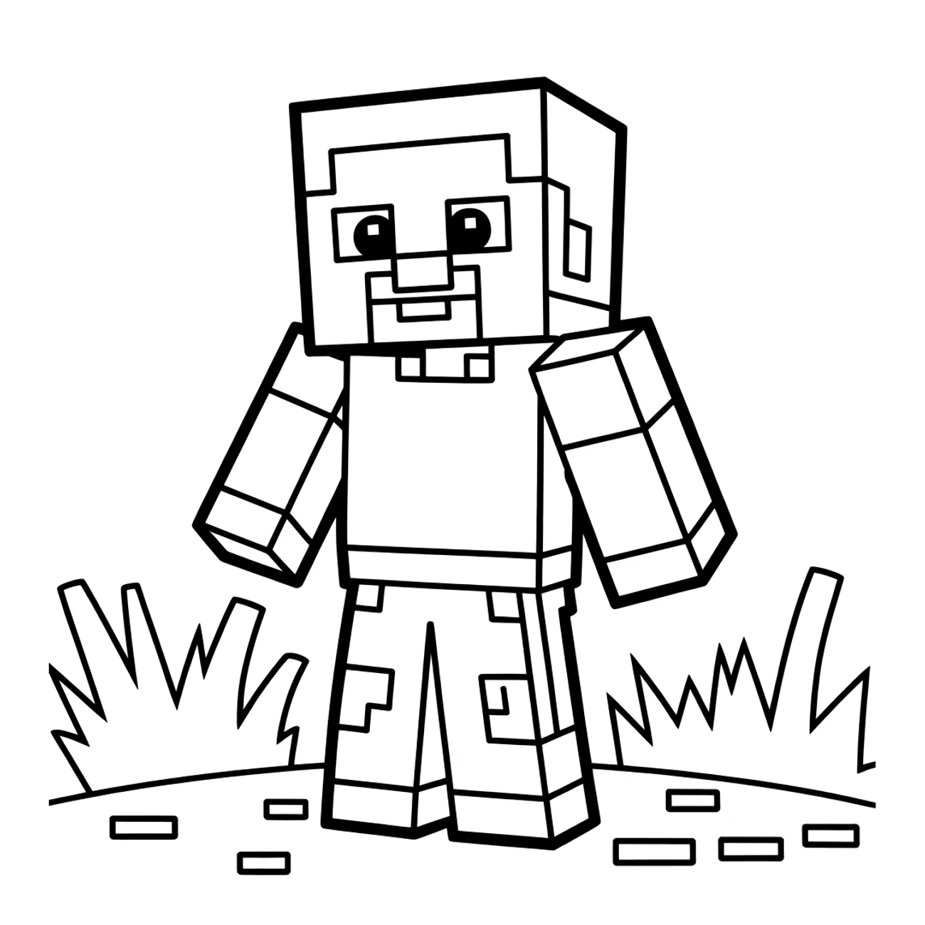 Minecraft Villager - vesničan