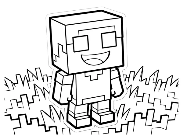 Minecraft postavička s úsměvem - featured (na šířku)