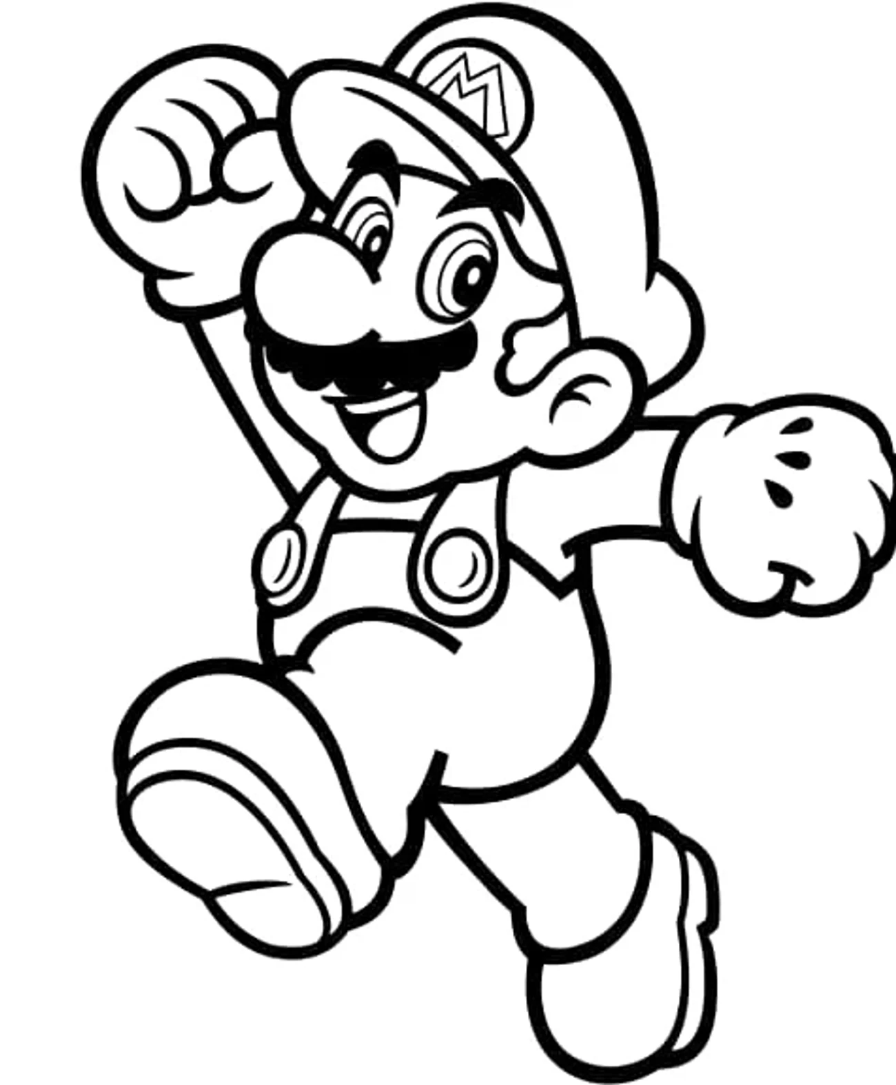 Omalovánka - Super Mario