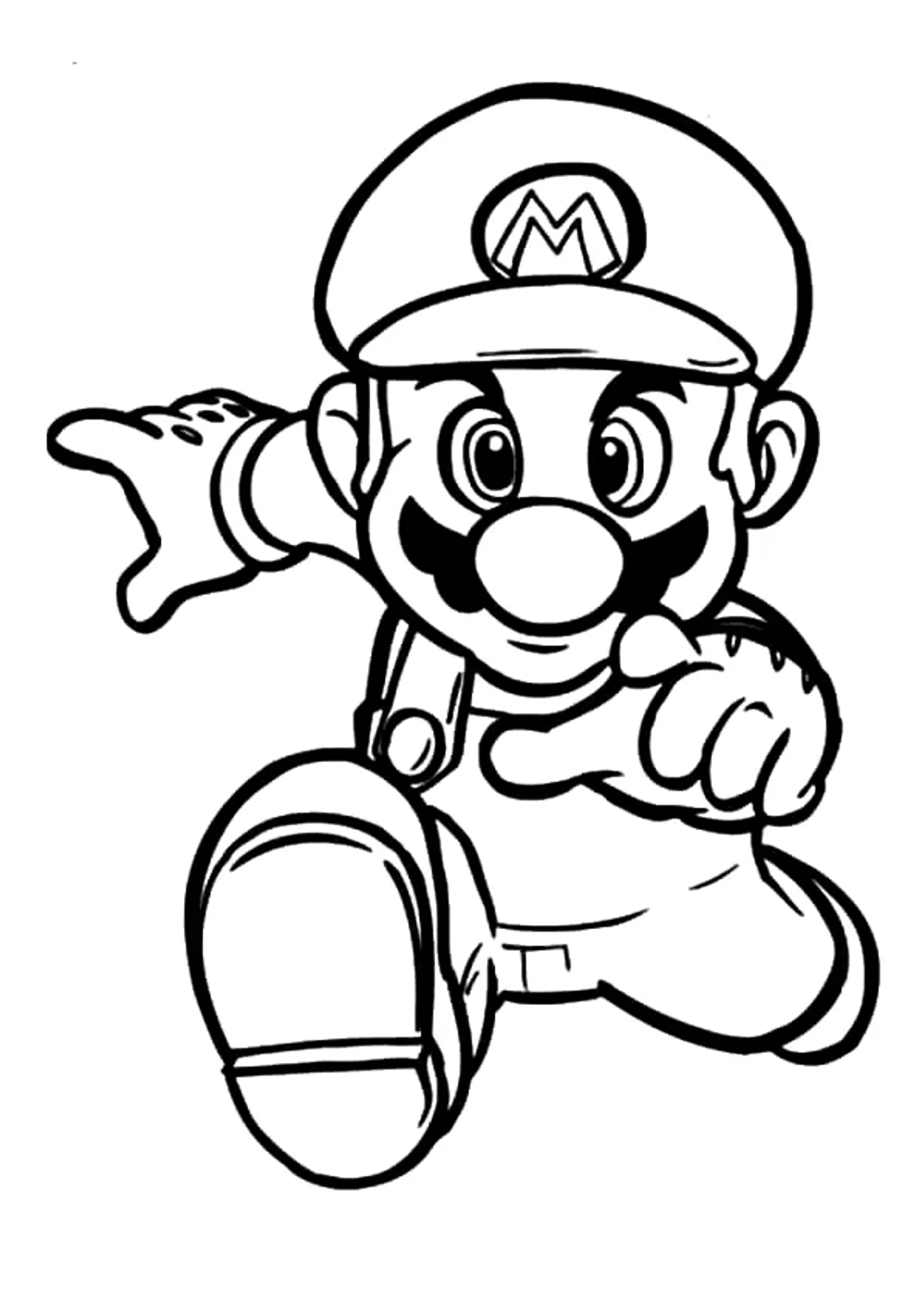 Omalovánka - Super Mario - 2
