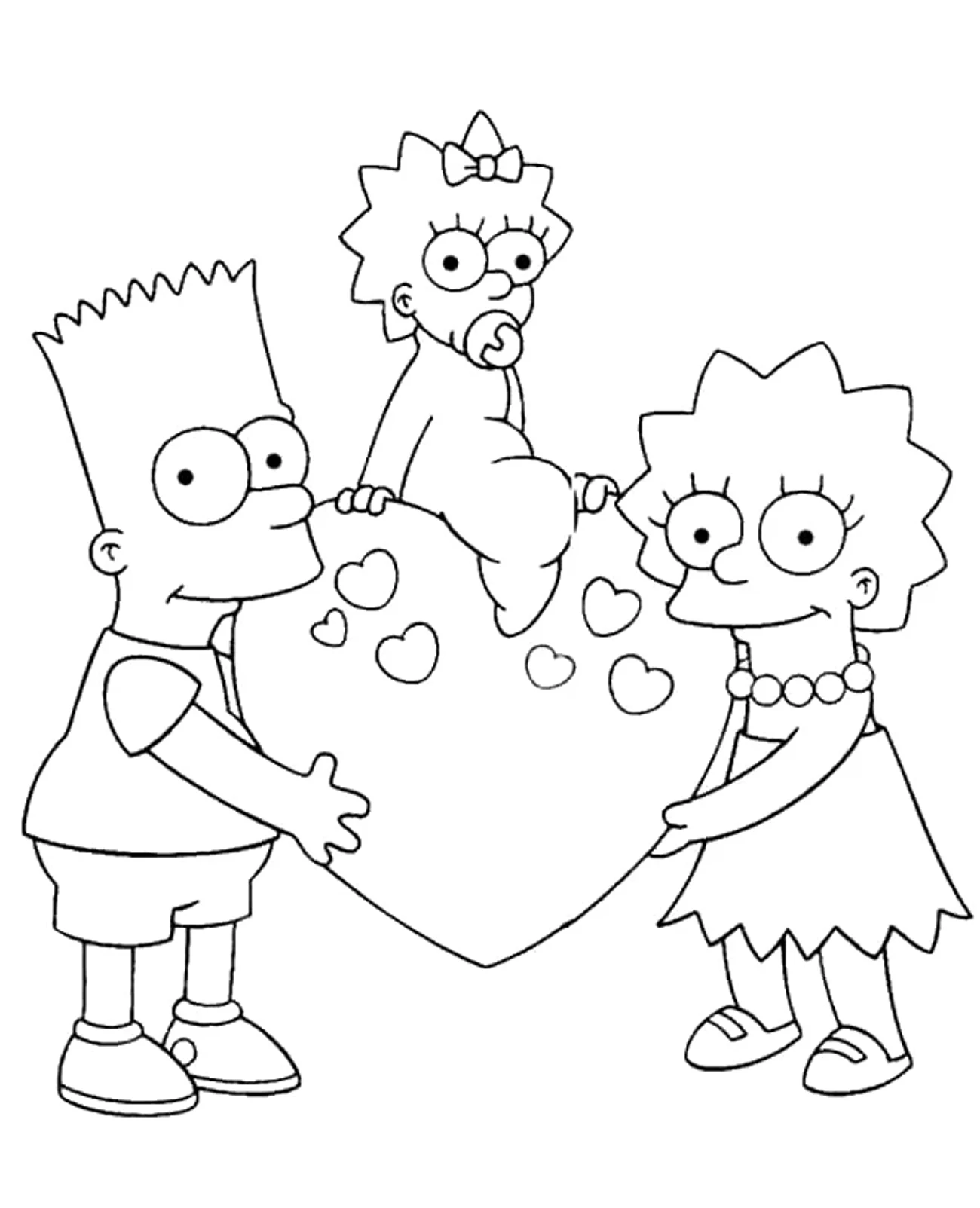 Omalovánka - Simpsonovci - 9