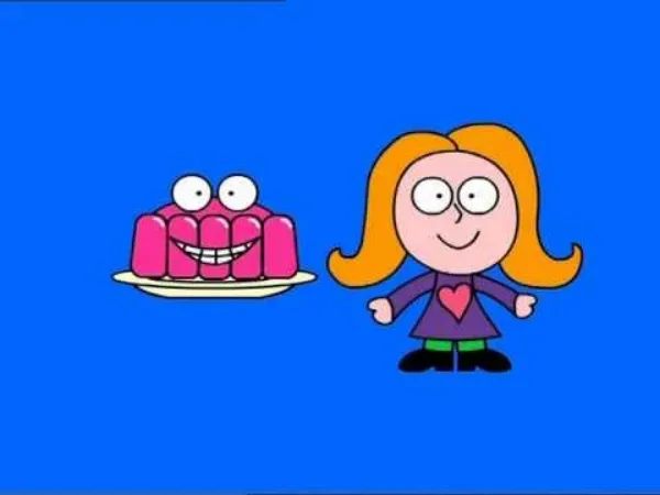 Adventures of Gracey Lou - Gracie Lou - Jelly on a plate