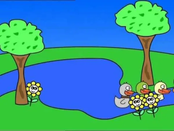 Adventures of Gracey Lou - Gracie Lou - Six little ducks