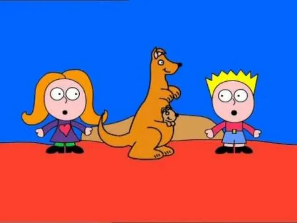 Adventures of Gracey Lou - Gracie Lou - I'm a kangaroo