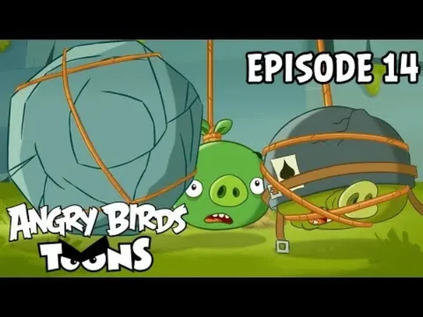 Angry Birds - Angry Birds Toons #14 - Dopey na laně