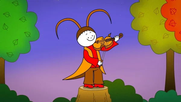 Bambulín a Berunka - Bambulín a Berunka: Cvrčkovy housličky - pohádka