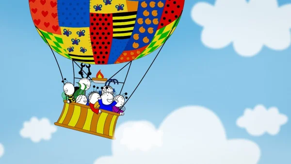 Bambulín a Berunka - Bambulín a Berunka: Balón - pohádka