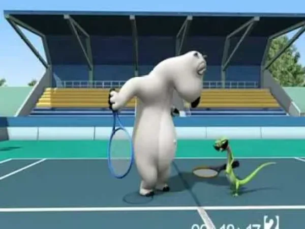 Bernard the Bear - Medvěd Bernard - Tenis
