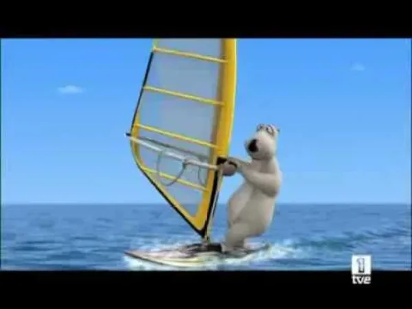 Bernard the Bear - Medvěd Bernard - Windsurfing