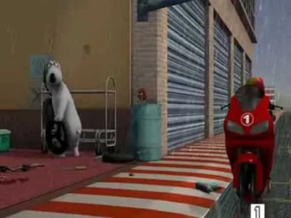 Bernard the Bear - Medvěd Bernard - Motorka