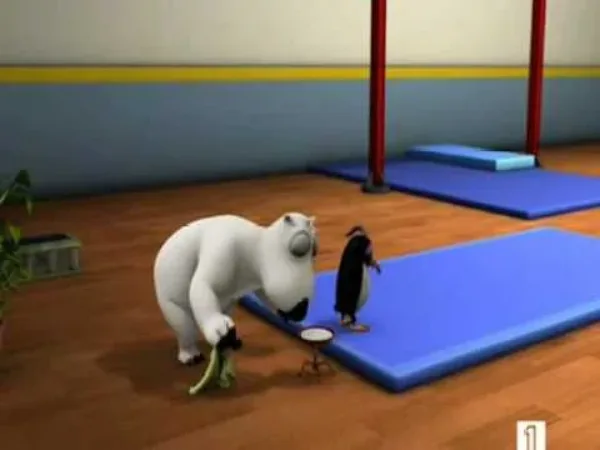 Bernard the Bear - Medvěd Bernard - Gymnastika