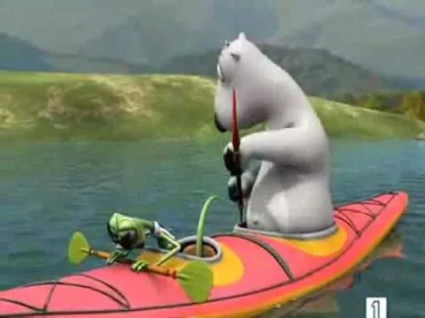 Bernard the Bear - Medvěd Bernard - Člunkování