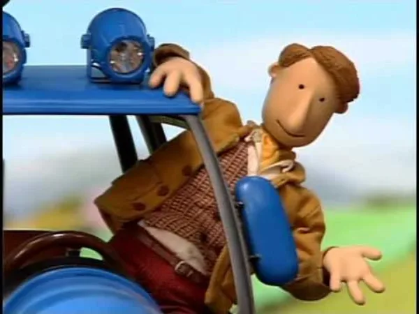 Červený traktor - Červený traktor - Větrný den