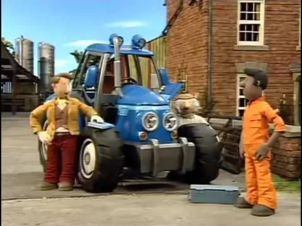 Červený traktor - Červený traktor - Sbírání sena