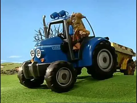 Červený traktor - Červený traktor: Příšera bublinkového potoka - pohádka