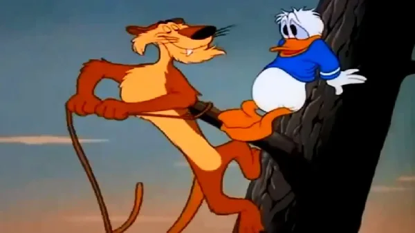 Kačer Donald, Pluto a Mickey - Kačer Donald a Lev