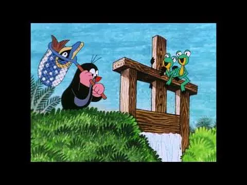 Krtek - Krtek a rybka - pohádka