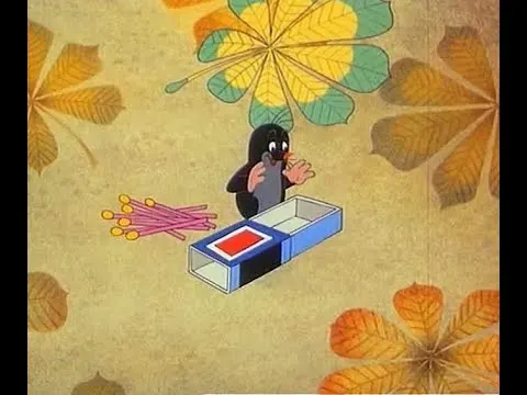 Krtek - Krtek a zápalky - pohádka