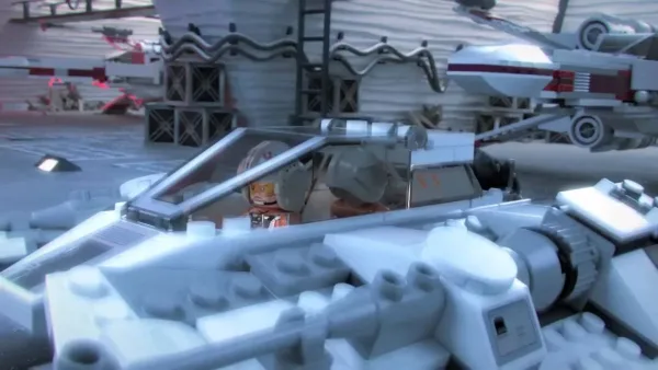 Lego Star Wars - Lego Star Wars - AT-AT vs Snowspeeder