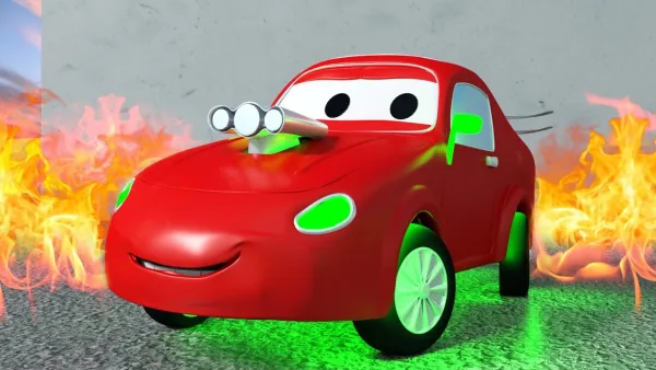 Město aut - Město aut - Závodní auto Jerry