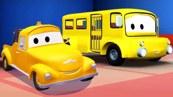 Město aut - Odťahovák Tom a školský autobus