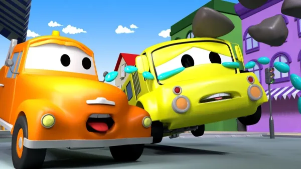 Město aut - Město aut - Odtahové auto Tom - Autobus Lily 2