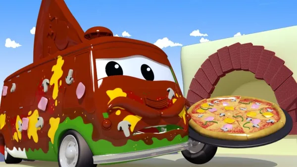 Město aut - Město aut - Karlo dělá pizzu